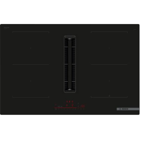 piano cottura a induzione sottovuoto 4 fuochi 7400w nero - PVQ811H26E - bosch (1/7)