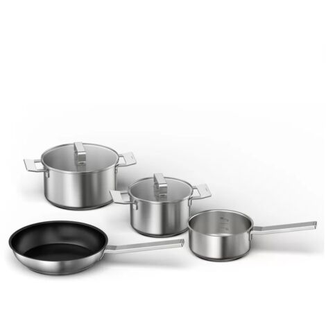 Royal Catering Pentola A Induzione 170 Litri In Acciaio Inox Con Coperchio - Base A 3 Strati, Adatta A Tutti I Fuochi, Uso Professionale