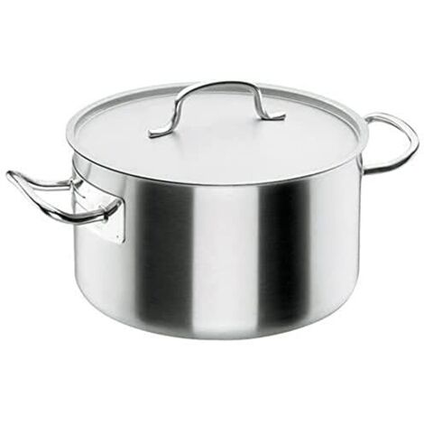 brasiera 24 cm in acciaio inox - 50025 - lacor (1/2)