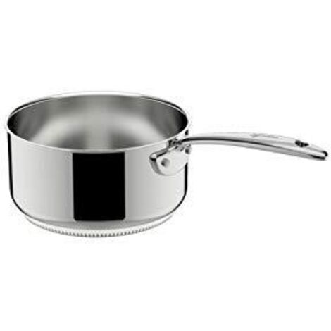 Casseruola In Acciaio Inox Resilience 20 Cm 5five - Adatta A Induzione, Con Beccuccio E Graduazione