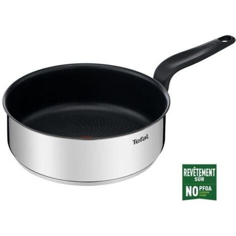 Padella in acciaio inox da 24 cm + coperchio - E3093204 - Tefal (1/4)