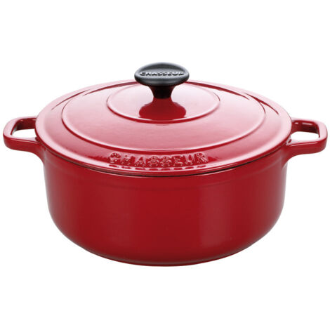Ballarini Cocotte BELLAMONTE 20 Cm Rotonda 2,5 Litri In Ghisa Arrosto Verde 20 Cm Pirofila Casseruola 30027158