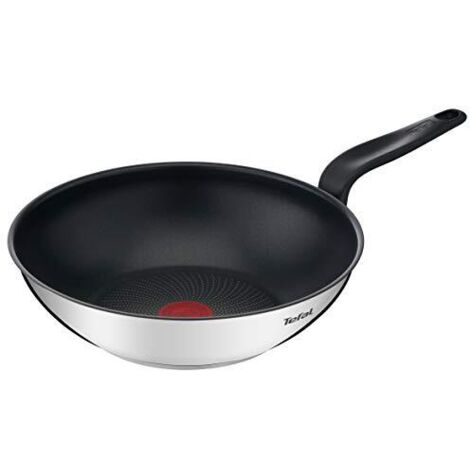 padella wok in acciaio inox 28 cm - E3091904 - Tefal (1/4)