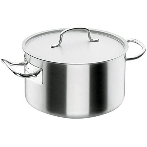 Brasiera in acciaio inox da 32 cm + coperchio - 50033 - lacor (1/2)