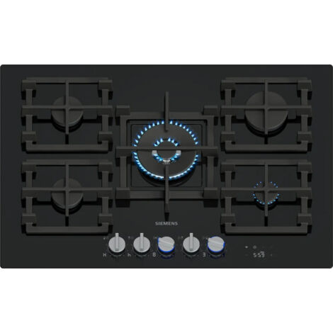 Siemens iQ700 ER7A6RH40. Colore del prodotto: Nero, Posizionamento dell'apparecchio: Da incasso, Dimensione della larghezza del piano cottura: 75 cm. Tipo di controllo: Manopola, Touch, Posizione d... (1/5)