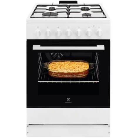 Electrolux LKK620010W Cucina A Elettrico Gas Bianco