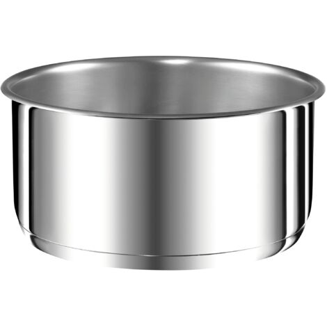 Tefal Ingenio Preference Casseruola 22 cm, Impilabile, Acciaio inossidabile, Induzione, Versatile, Salvaspazio L8981604