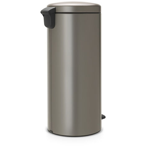 Pattumiera a pedale platino da 30 litri - 114441 - brabantia