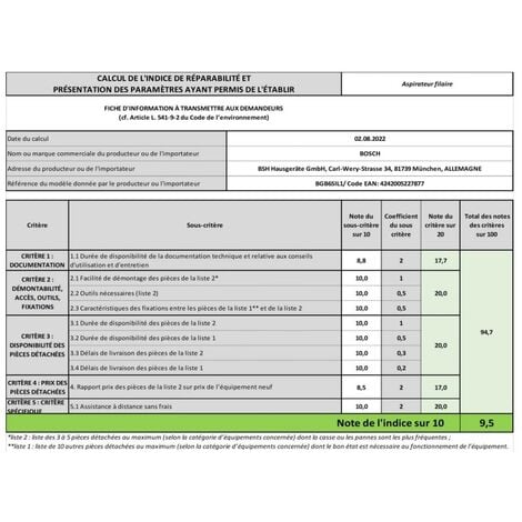 aspirapolvere 700w 66db bianco / nero - bgb6sil1 - bosch