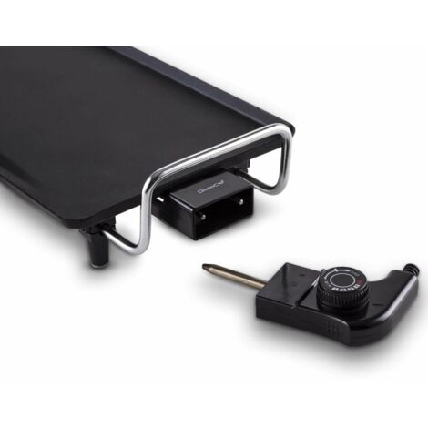 plancha elettrica 2000w 40x23cm - DOM174 - Domoclip