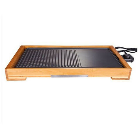 griglia elettrica plancha 2000w 51x26cm - 8280 - little balance