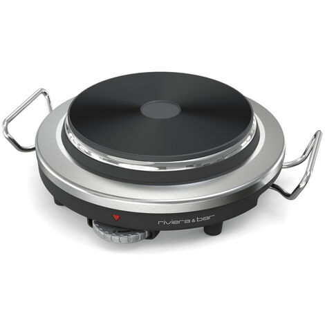 Fornello elettrico in acciaio inox da 1500w - qre350 - riviera & bar