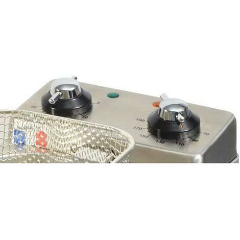 Friggitrice Elettrica In Acciaio Inox Cottura A Zona Fredda 230 V Professionale 90199736 - Foto 4