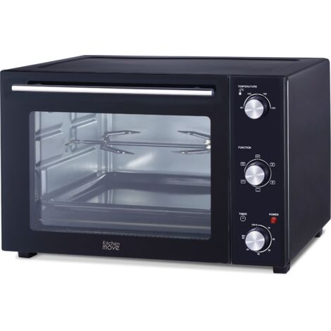 forno ventilato multifunzione 58l 2000w nero - BAT-58RC - Kitchen Move