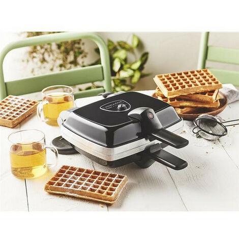 waffle crisper 2 piatti 1000w nero - 039426 - lagrange