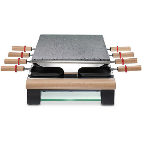 Macchina Per Raclette Per 8 Persone 1300w + Pietra Per Grigliare - Do9186g - Domo - 7