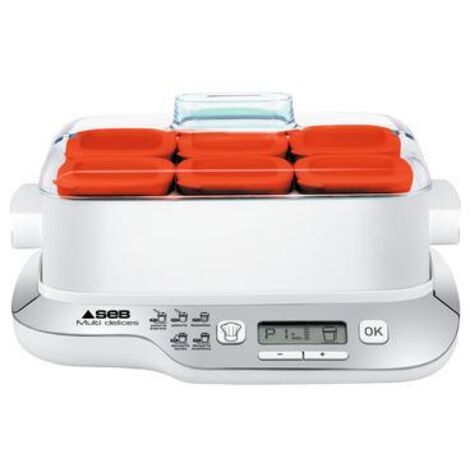 yogurtiera 6 vasetti da 140ml 600w - yg660100 - seb