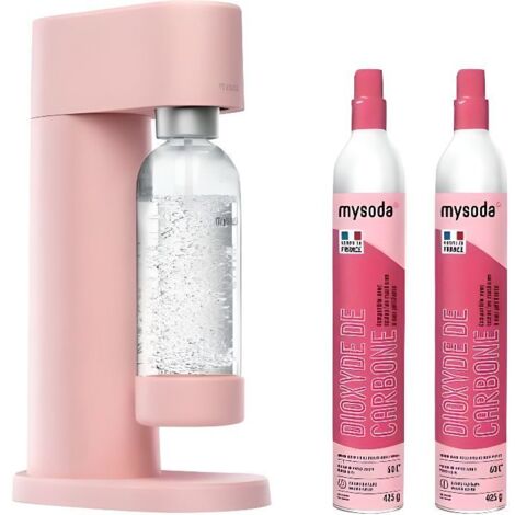 gasatore d'acqua + 1 bottiglia + 2 bombole extra - P2C-WD002F-LP - Mysoda (1/4)