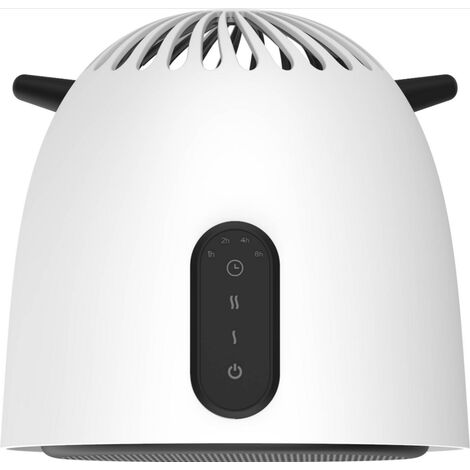 Termoventilatore ceramico 1500W - Bianco/Nero