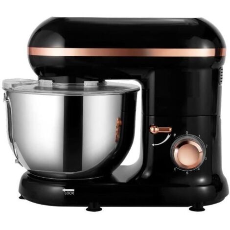 robot pasticceria multifunzione 5,5 l 1500 w nero/oro rosa - BAT-1519 GOLD - Kitchen Move