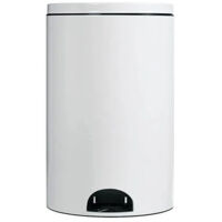 Cestino Elora14 litri bianco, diametro 25cm, altezza 38,2cm