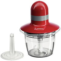 mini tritatutto 800ml 400w + mixer bianco - mmr08r2 - bosch