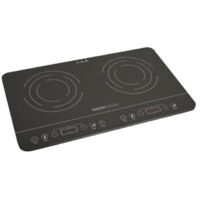 piano cottura a induzione 2 fuochi 3500w - kcyl35-dc06 - kitchen chef