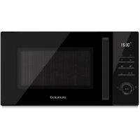 Forno Microonde Incasso Continental Edison - 25L, Grill 1000W, Nero, 59,5x38,8x40cm