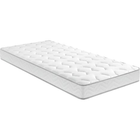 Atmosphera – Matelas enfant 80 x 160 cm – Épaisseur 10 cm – Non déhoussable – Polyester et polypropylène – Conçu pour lits cabanes