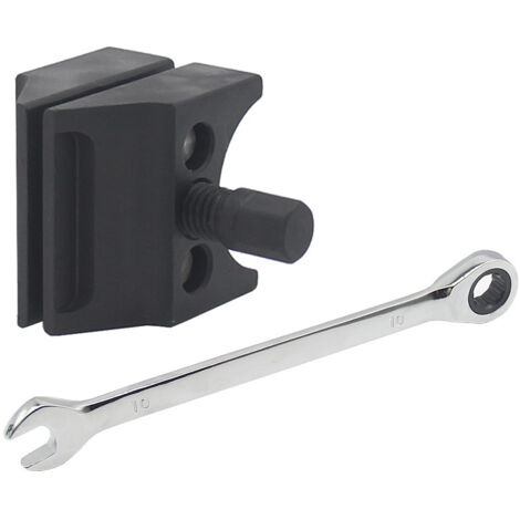 Longziming – Écarteur de fusée de direction à moyeu fendu – Acier haute qualité – Double tête pour différents moyeux – Outil de suspension universel