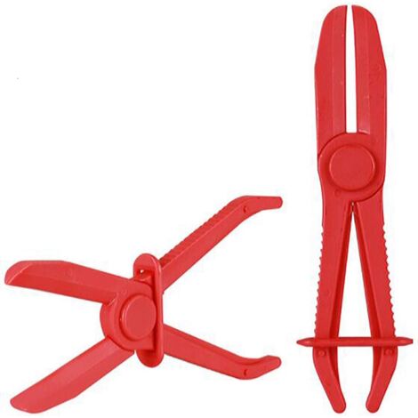 Lot De 5 Colliers De Serrage (clips) à Ressort Pour Tuyau Carburant - Diamètre Intérieur 6mm (1/4")