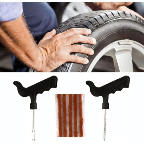 Meche Pneu Crevaison,Bandes En Caoutchouc,Bande De