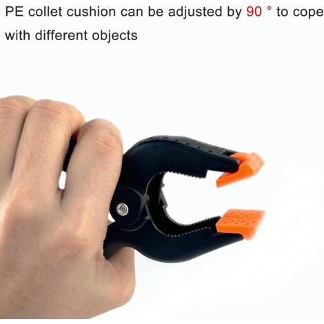 10 Pi??ces Pinces ?? Ressort 2" Pinces En Plastique Nylon Bricolage Travail Du B