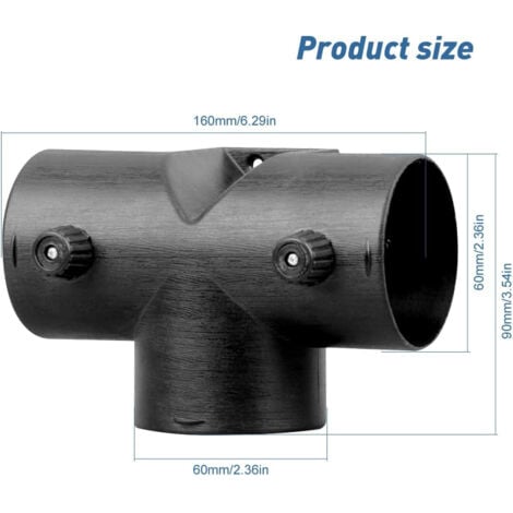 Raccord Pour Conduits Ronds 75 Mm [- FRS-ES 75 - Réseau FlexPipe
