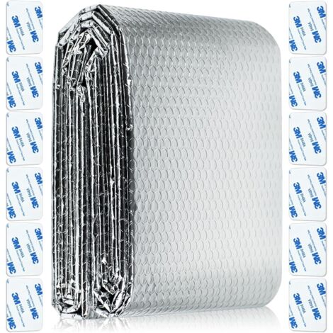 Feuille Réflecteur de Radiateur - 5 m x 0,6 m x 3 mm - Film isolant - Film réfléchissant pour radiateur - Isolation derrière le radiateur