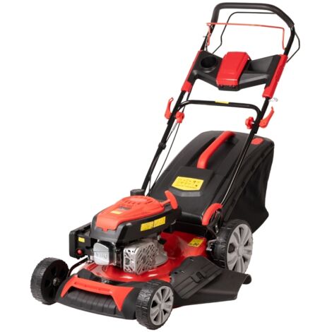 Tagliaerba a scoppio semovente 4in1 Tosaerba a benzina Motore 170cc Taglio 51cm