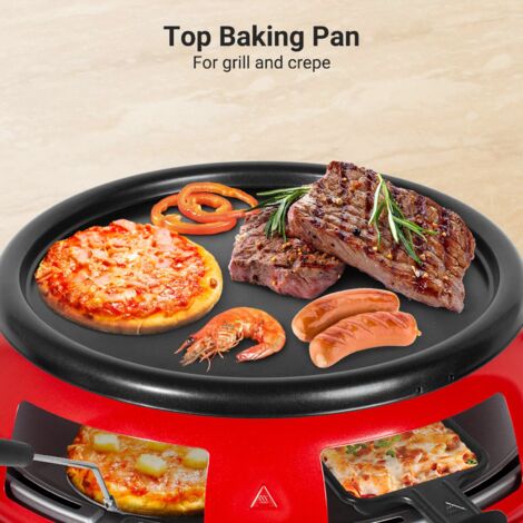 Four à Pizza Électrique Todeco 3 En 1 - 1200W, 6 Pelles, Pour Mini Four à Pizza Électrique Todeco 3 En 1 - 1200W, 6 Pelles, Pour Mini