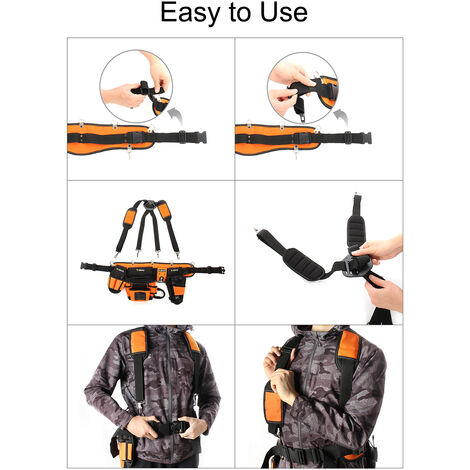 Porte-outils Pochette à outils Accessoire de ceinture parfait pour Bricolage BeMatik