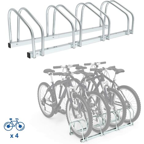 Ratelier Familial pour Vélo, Support de Rangement Vélo, Peut contenir 4 vélos, Dimensions: 99 x 32 x 26 cm