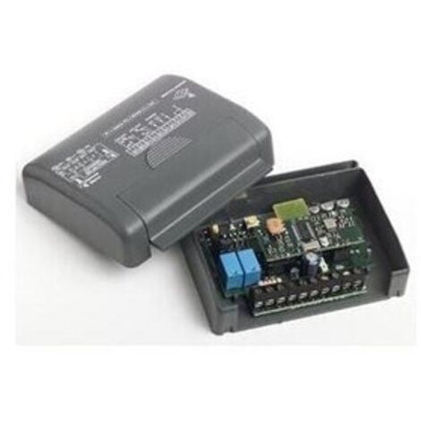Cardin – RQM449200 – Récepteur radio 2 canaux 12/24V 433MHz – 300 mémoires – Boîtier IP20 pour montage intérieur