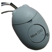 Nice – Récepteur radio pour motorisation 2 canaux – Fréquence 433.92MHz – Alimentation 12-24V – Contact relais 0.5A – OX2