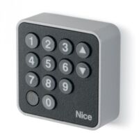 Nice – Clavier à code filaire 12 touches – Coque métallique robuste – Rétroéclairé – Pour décodeur MORX – EDS