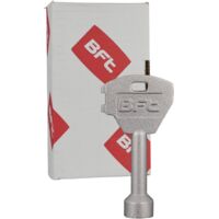 BFT – Clé de déverrouillage triangulaire L=52mm – Zamak – Pour motorisation de portail – Accessoire de sécurité