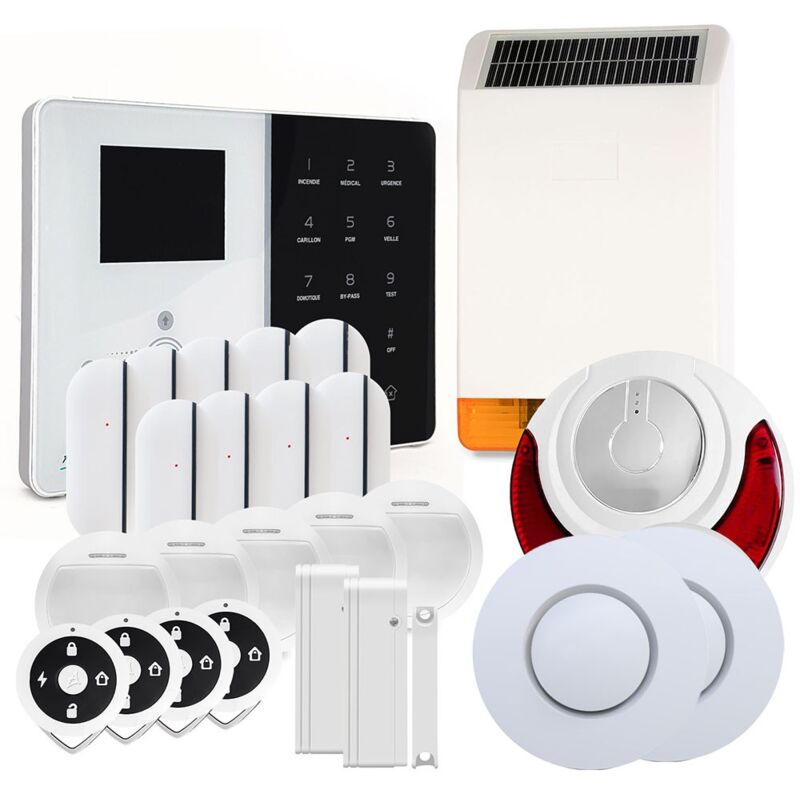 Installer le kit mini-alarme pour porte et fenêtre SMARTWARES Sc07/3 