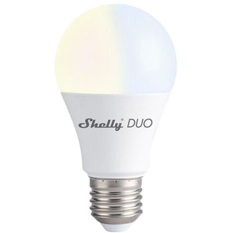 Ampoule LED connectée ShellyDuoE27 - Shelly