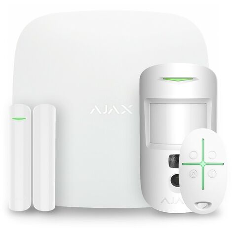AJAX DoorProtect - Détecteur d'ouverture pour porte ou fenêtre + entrée  auxiliaire pour capteur filaire