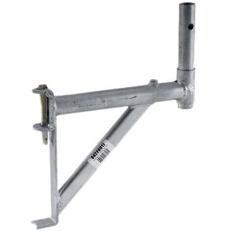 Tubesca Comabi – Console C08-EM400 avec manchon sans douilles 0,40 m – Pour plancher 0,30 ou 0,36 m – Accessoire pour échafaudage R200/M368 (1/2)