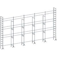 Echafaudage ES49 maçon 128 m² Lisses structure
