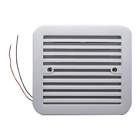 12V White Air Vent Vent with Caravan Side Vent for Dustproof RV Trailer High Wind