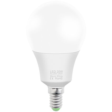 Smart connection bulb, compatible with Alexa Echo and Google Home via voice control and apps, WiFi LED bulb E14 dimmable color, home environment bulb